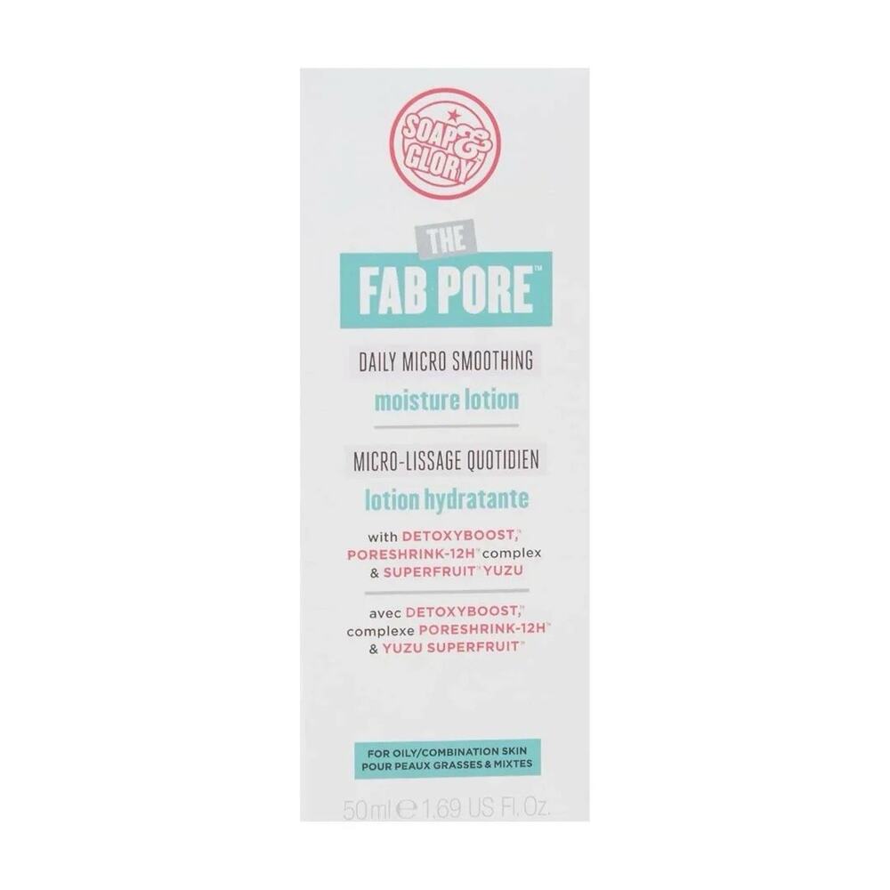 Soap & Glory The Fab Pore Daily Micro Smoothing Moisture Lotion NEW